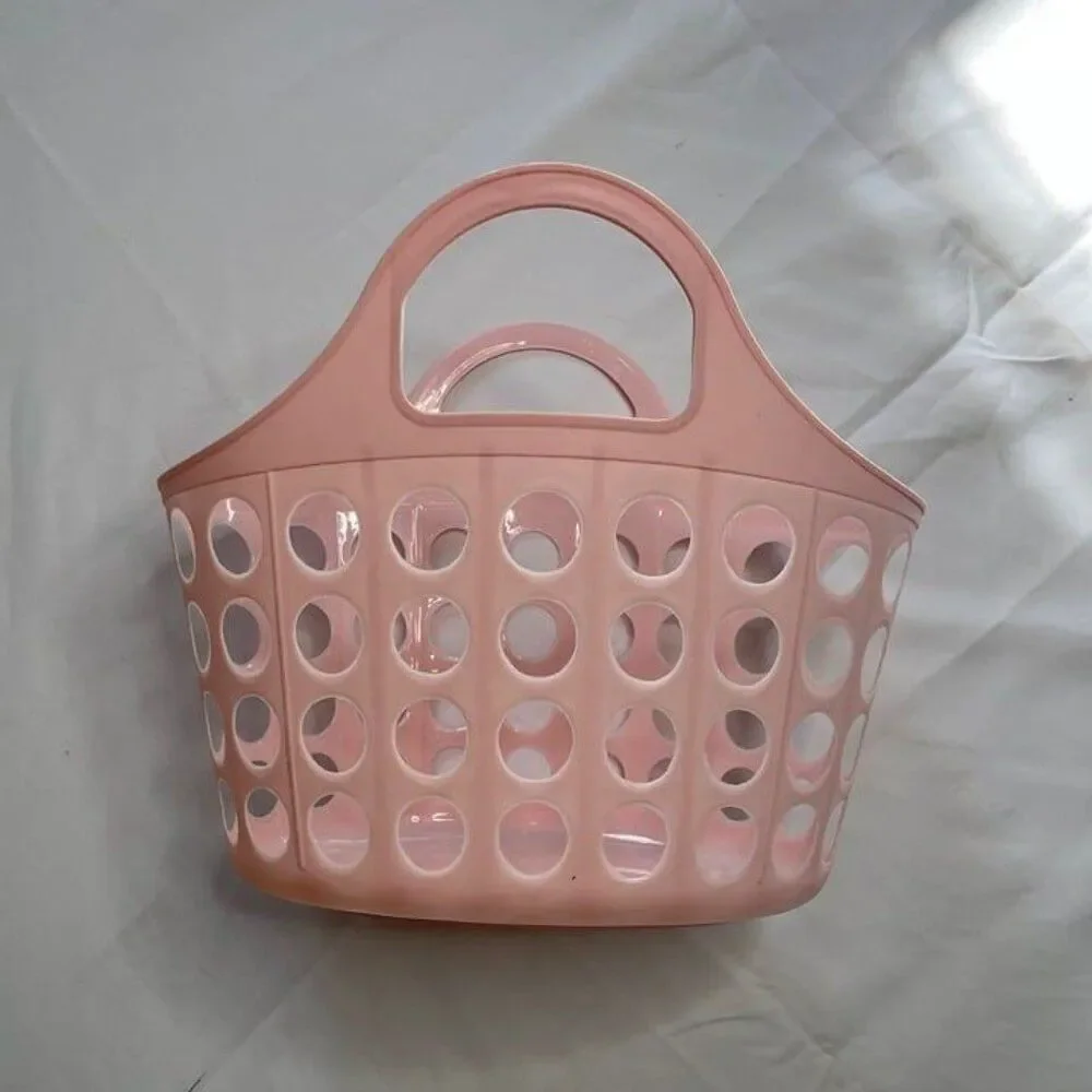 Target Pink Basket with Handle